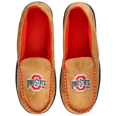 Men's ZooZatz Ohio State Buckeyes Moccasin Slippers