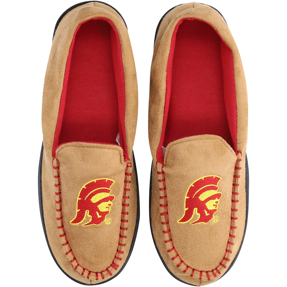 Men's ZooZatz USC Trojans Moccasin Slippers