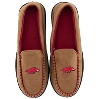 Men's ZooZatz Arkansas Razorbacks Moccasin Slippers