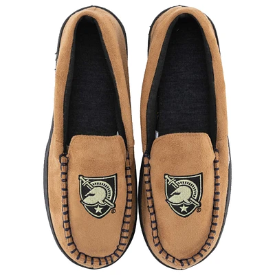 Men's ZooZatz Army Black Knights Moccasin Slippers