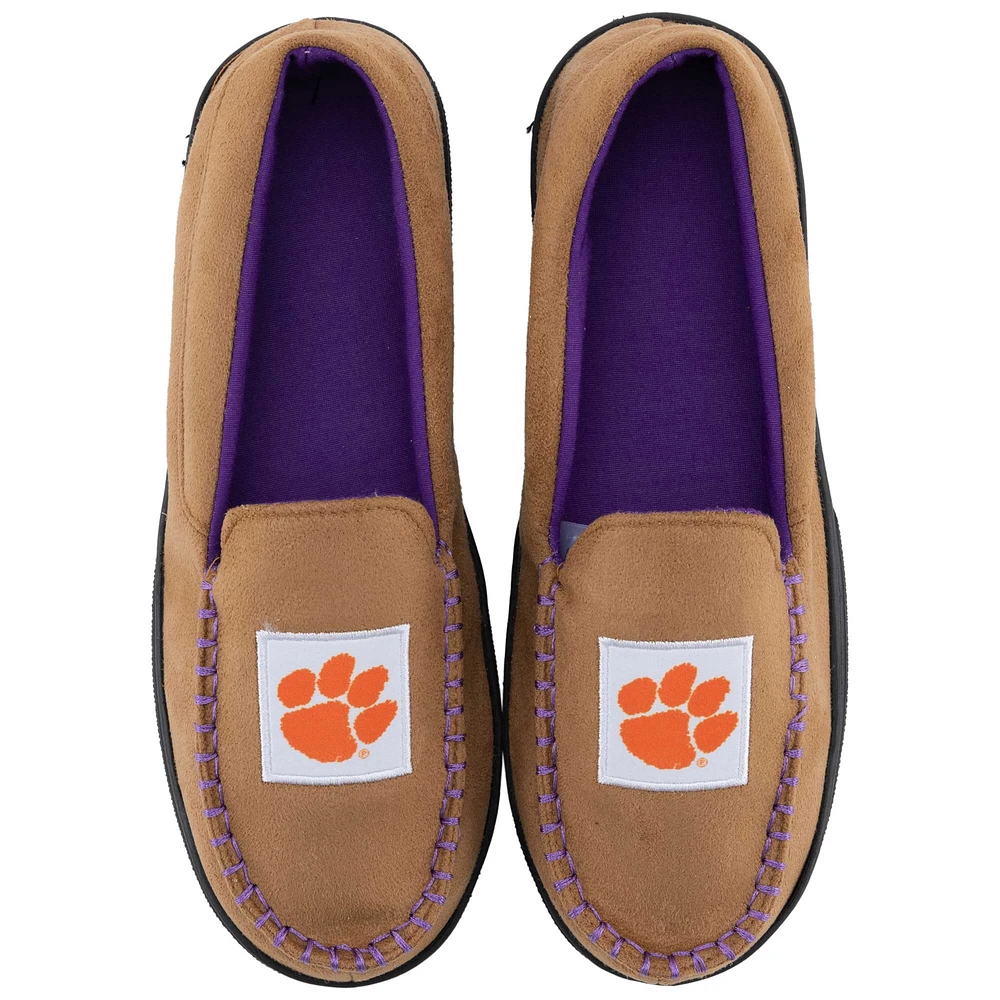 Men's ZooZatz Clemson Tigers Moccasin Slippers