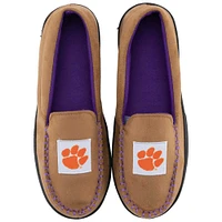 Men's ZooZatz Clemson Tigers Moccasin Slippers