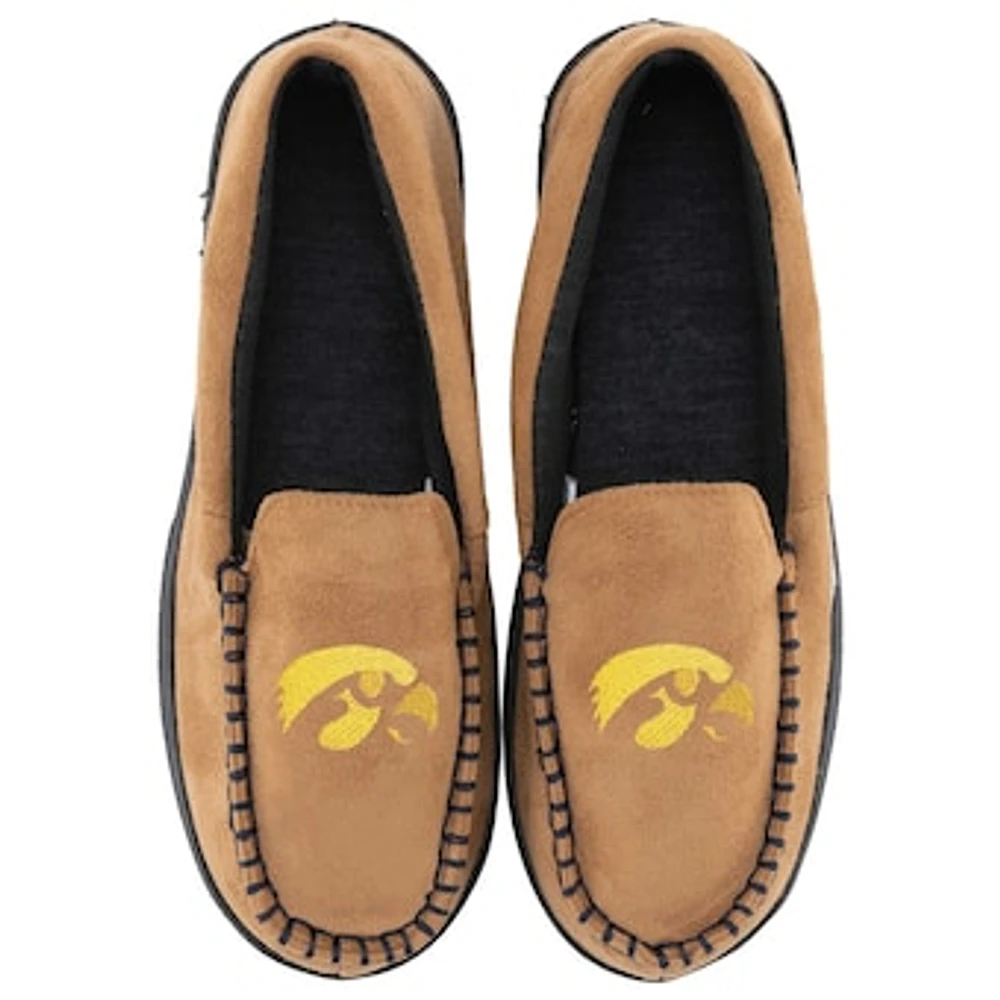 Men's ZooZatz Iowa Hawkeyes Moccasin Slippers