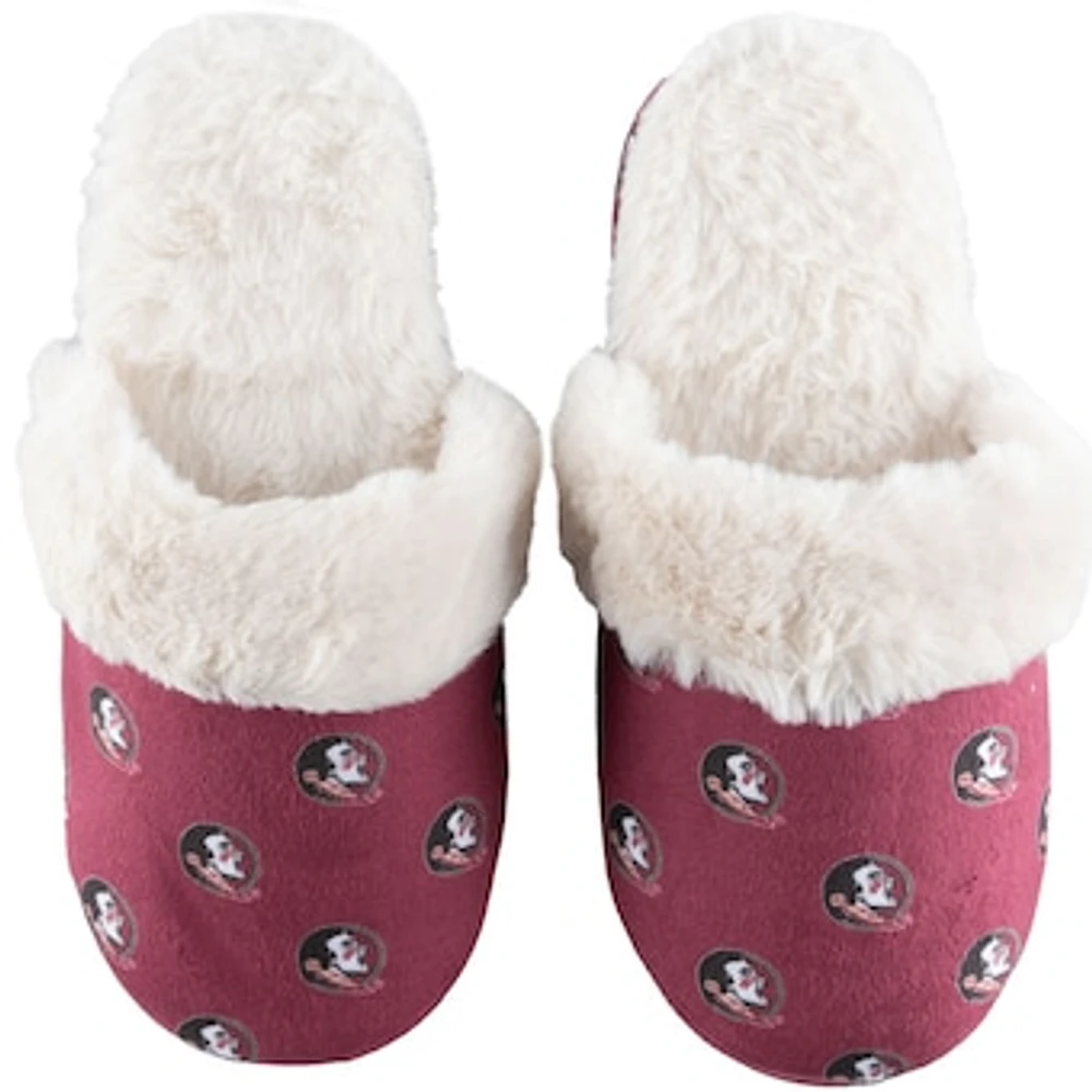 Youth ZooZatz Florida State Seminoles Faux Fur Slippers