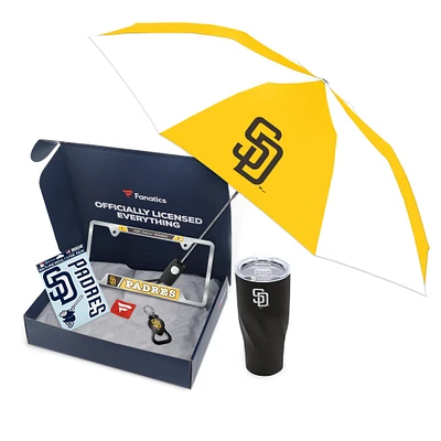 WinCraft San Diego Padres Fanatics Pack Elevated Automotive-Themed Gift Box - $91+ Value