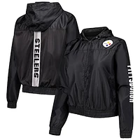 Women's Fanatics Black Pittsburgh Steelers Full-Zip Jacket