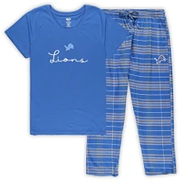 Women's Concepts Sport Detroit Lions T-Shirt & Pants Set