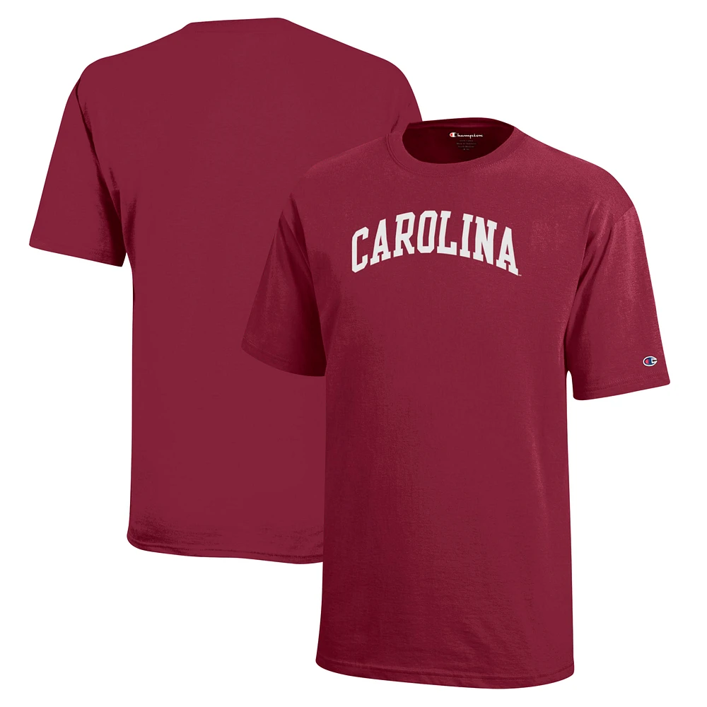 Youth Champion Garnet South Carolina Gamecocks Team Arch T-Shirt