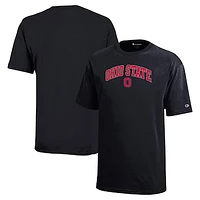 Youth Champion Black Ohio State Buckeyes Arch Over Logo T-Shirt