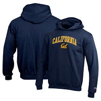 Youth Champion Navy Cal Bears Campus Pullover Hoodie