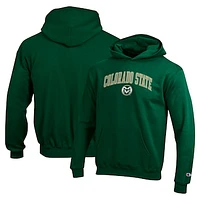 Youth Champion Green Colorado State Rams Campus Pullover Hoodie