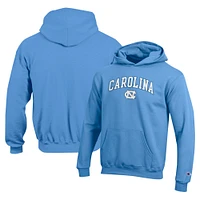 Youth Champion Carolina Blue North Carolina Tar Heels Campus Pullover Hoodie