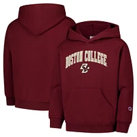 Youth Champion Maroon Boston College Eagles Campus Pullover Hoodie