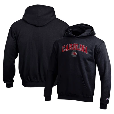 Youth Champion Black South Carolina Gamecocks Campus Pullover Hoodie