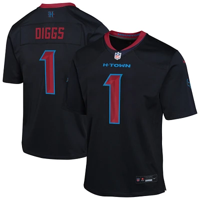 Youth Nike Stefon Diggs  Navy Houston Texans Alternate Player Game Jersey