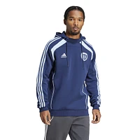 Men's adidas Navy Sporting Kansas City 2025 Travel Pullover Hoodie