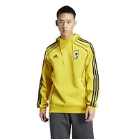 Men's adidas Yellow Columbus Crew 2025 Travel Pullover Hoodie