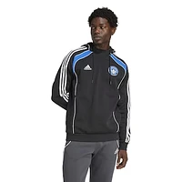 Men's adidas Black CF Montreal 2025 Travel Pullover Hoodie