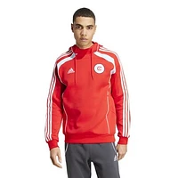 Men's adidas Red Chicago Fire 2025 Travel Pullover Hoodie