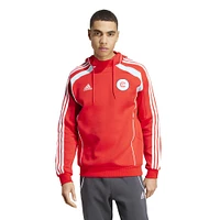 Men's adidas Red Chicago Fire 2025 Travel Pullover Hoodie