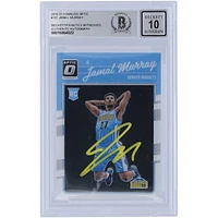 Jamal Murray Denver Nuggets Autographed 2016-17 Panini Donruss Optic Rated Rookie Yellow Ink #157 Beckett Fanatics Witnessed Authenticated 10 Rookie Card