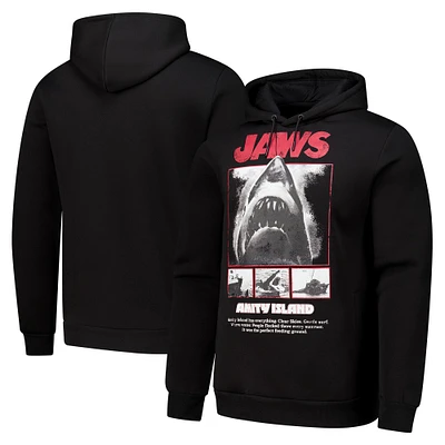 Unisex Reason  Jaws Black Amity Island Pullover Hoodie