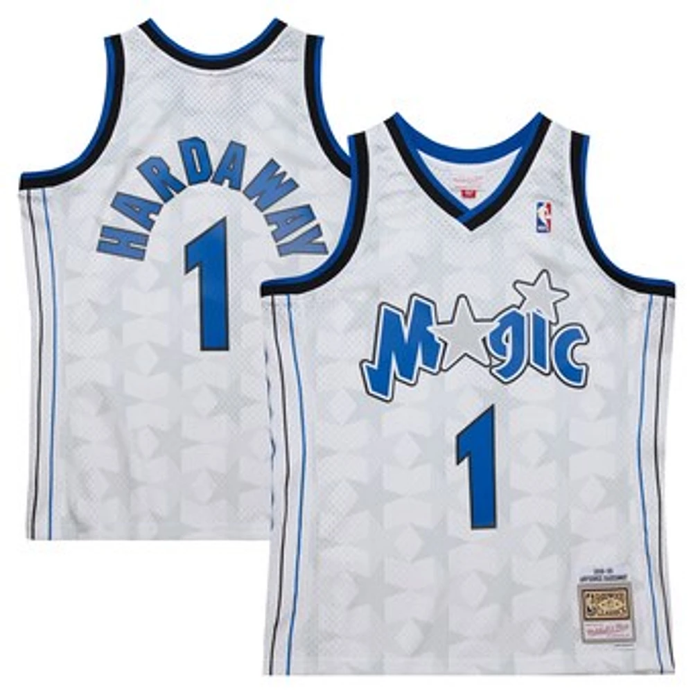 Men's Mitchell & Ness Penny Hardaway White Orlando Magic 1998/99 Hardwood Classics Swingman Jersey