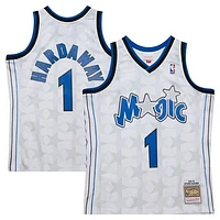 Men's Mitchell & Ness Penny Hardaway White Orlando Magic 1998/99 Hardwood Classics Swingman Jersey