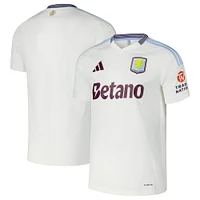 Men's adidas White Aston Villa 2024/25 Away Replica Jersey