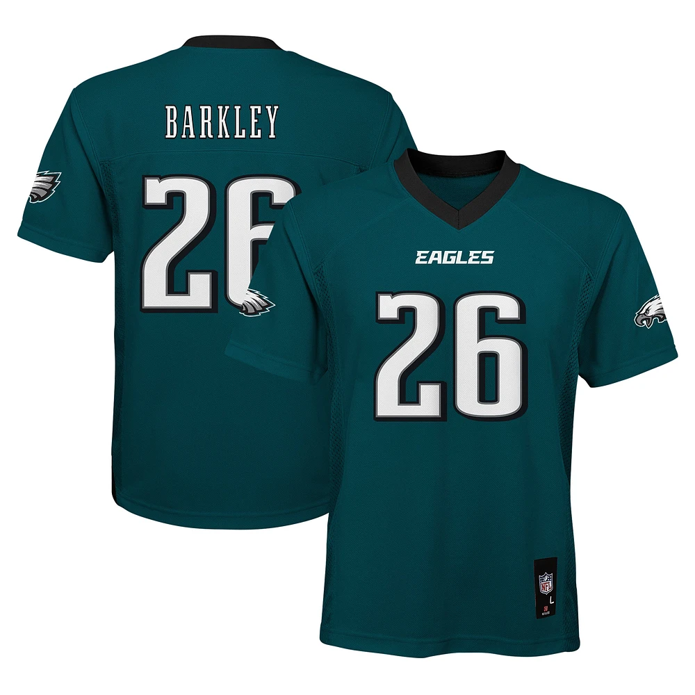 Preschool Saquon Barkley Midnight Green Philadelphia Eagles Replica Player Jersey