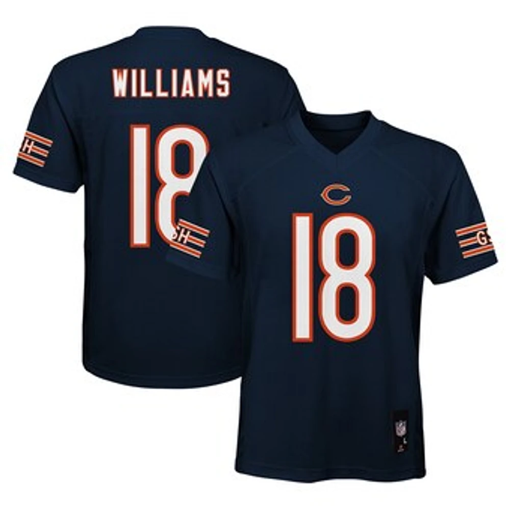 Youth Caleb Williams Navy Chicago Bears Replica Player Jersey