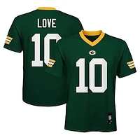 Youth Jordan Love Green Bay Packers Replica Player Jersey