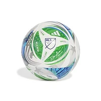 adidas White MLS 2025 Mini Soccer Ball