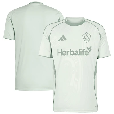 Men's adidas Light Green LA Galaxy 2025 One Planet Pre-Match Top