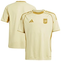 Youth adidas Tan LAFC 2025 One Planet Pre-Match Top