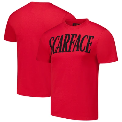 Unisex Reason  Red Scarface Crewneck T-Shirt
