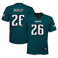 Youth Saquon Barkley Midnight Green Philadelphia Eagles Replica Player Jersey