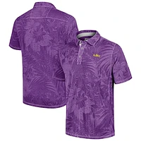 Men's Tommy Bahama Purple LSU Tigers Big & Tall Sport Santiago Paradise Polo