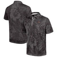 Men's Tommy Bahama Black Texas Longhorns Big & Tall Sport Santiago Paradise Polo