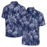 Men's Tommy Bahama Blue North Carolina Tar Heels Big & Tall Coast Nuevo Fronds IslandZone Button-Up Shirt