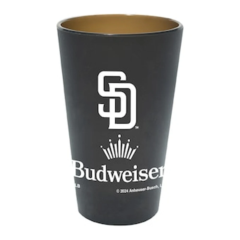 WinCraft San Diego Padres MLB x Budweiser 16oz. Silicone Pint Glass