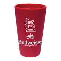 WinCraft St. Louis Cardinals MLB x Budweiser 16oz. Silicone Pint Glass