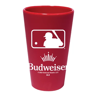 WinCraft MLB x Budweiser 16oz. Silicone Pint Glass