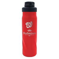 WinCraft  Washington Nationals 2024 MLB x Budweiser 20oz. Morgan Water Bottle