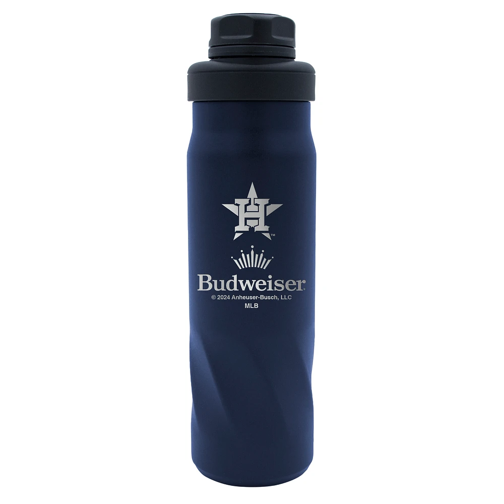 WinCraft  Houston Astros 2024 MLB x Budweiser 20oz. Morgan Water Bottle