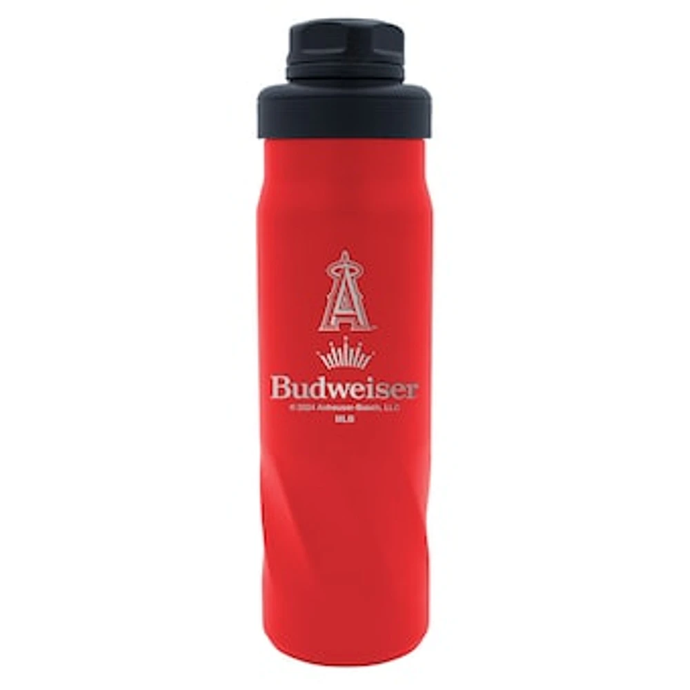 WinCraft  Los Angeles Angels 2024 MLB x Budweiser 20oz. Morgan Water Bottle