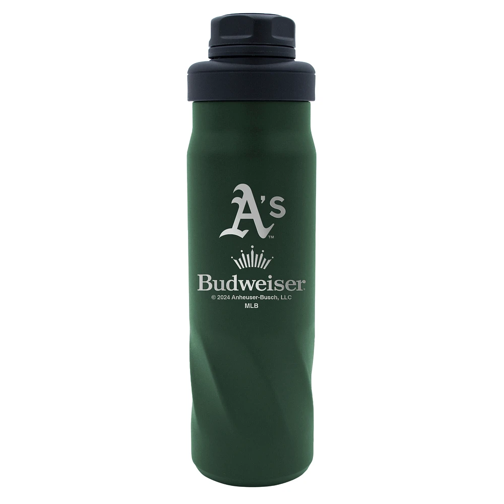 WinCraft  Athletics 2024 MLB x Budweiser 20oz. Morgan Water Bottle