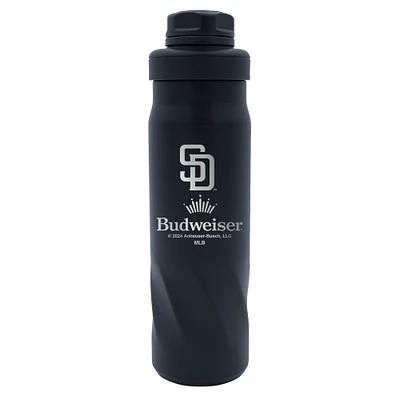 WinCraft  San Diego Padres 2024 MLB x Budweiser 20oz. Morgan Water Bottle