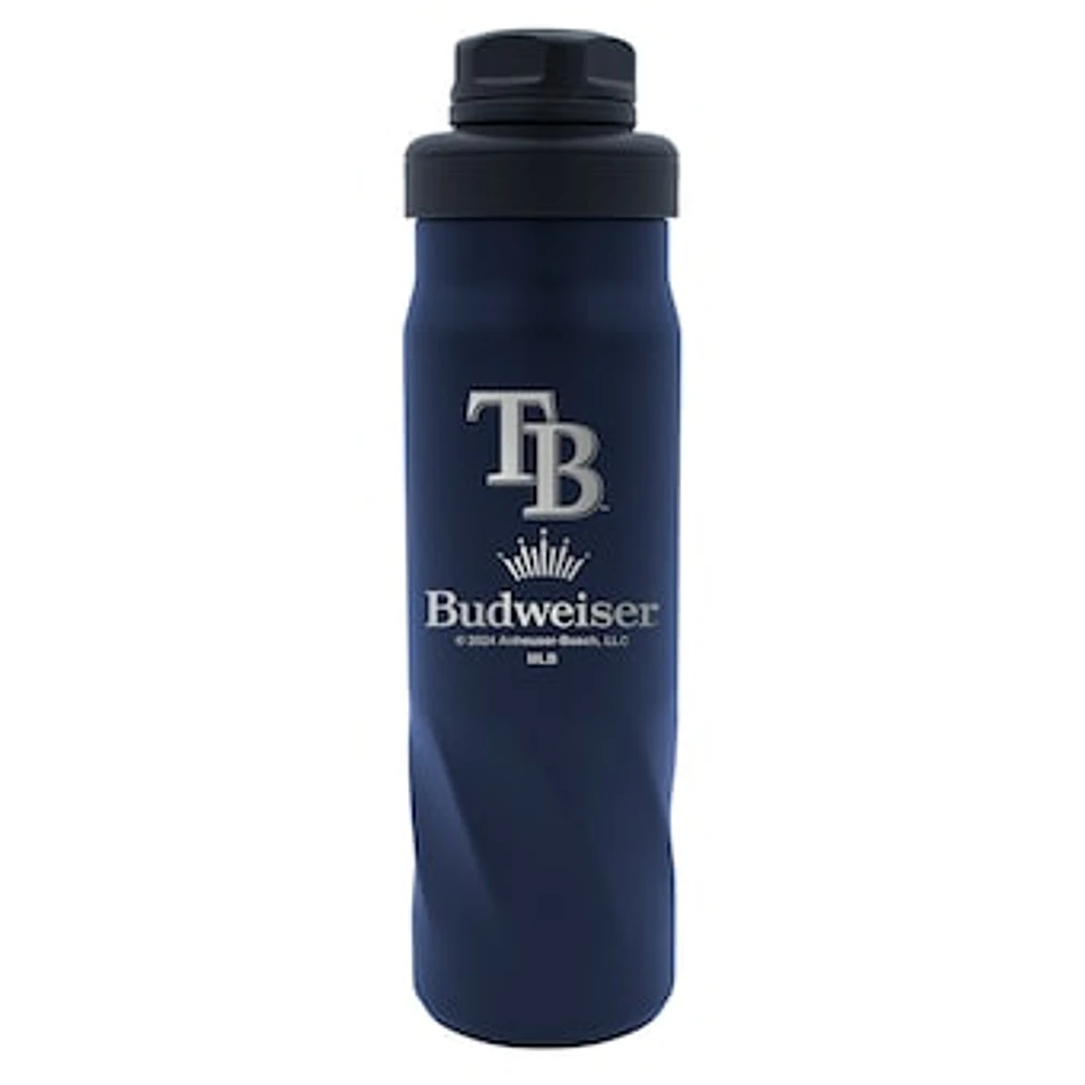 WinCraft  Tampa Bay Rays 2024 MLB x Budweiser 20oz. Morgan Water Bottle