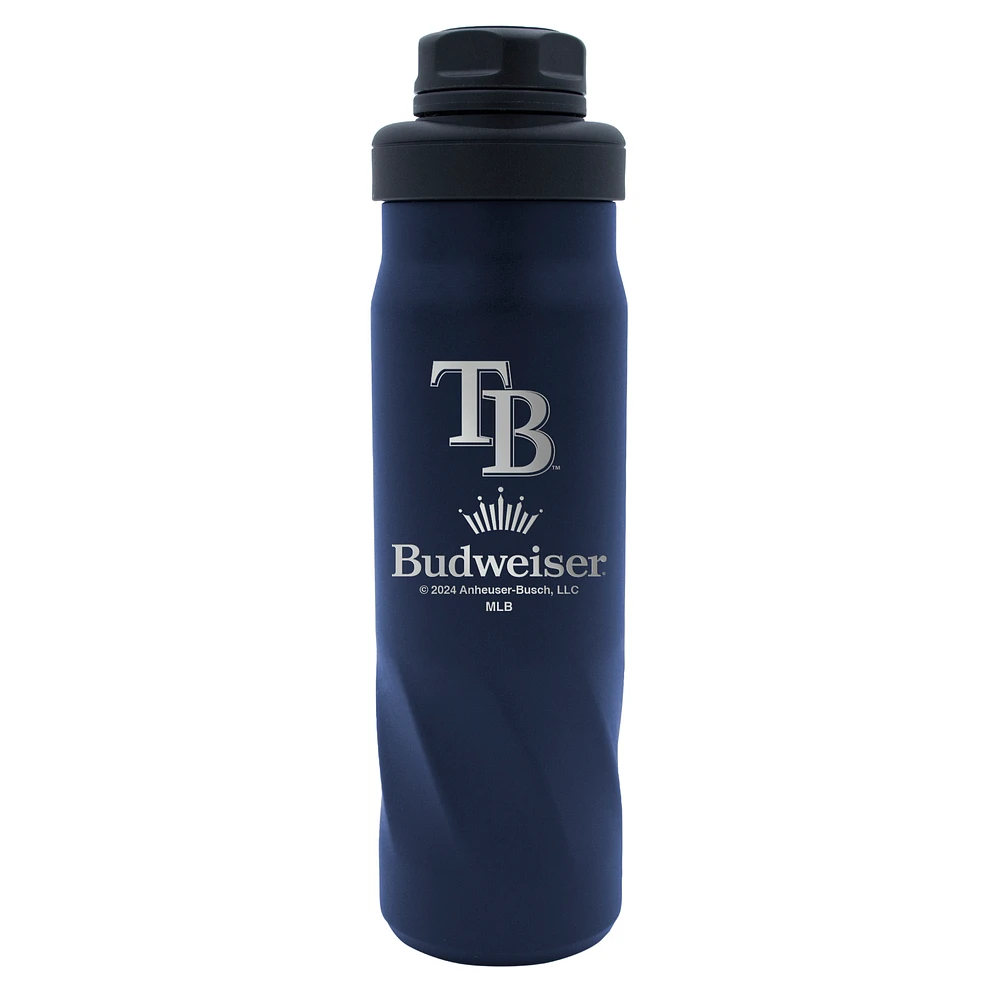 WinCraft  Tampa Bay Rays 2024 MLB x Budweiser 20oz. Morgan Water Bottle